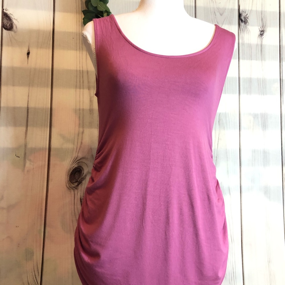 M Maternity Maxi NWT purple